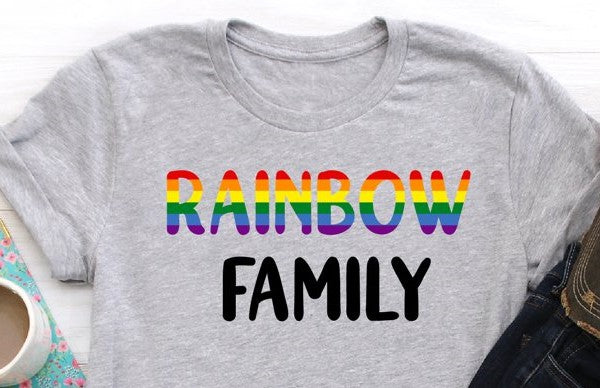 Rainbow Family Unisex T-Shirt/Hoodie/Sweatshirt