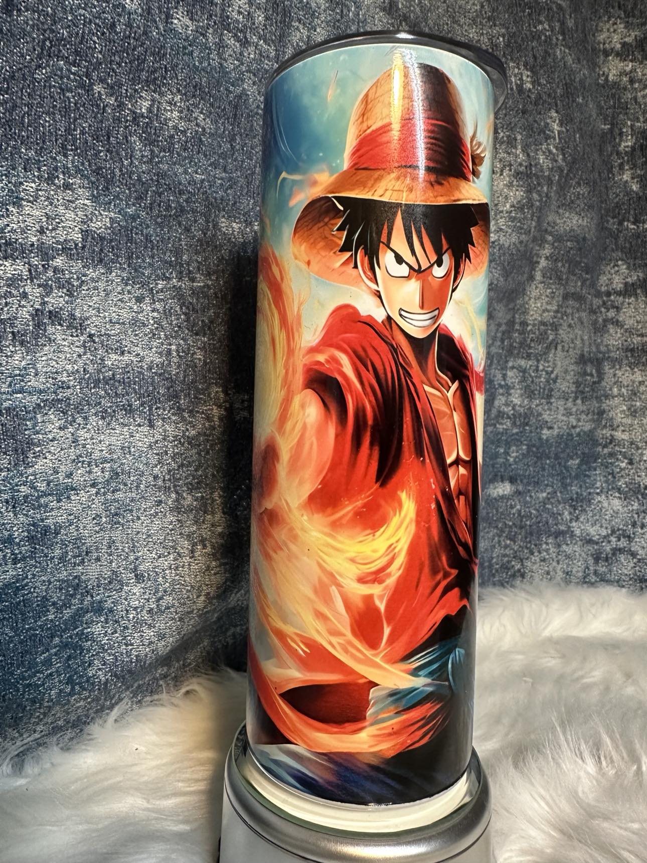 One Piece 20 oz Customizable Travel Tumbler Mug