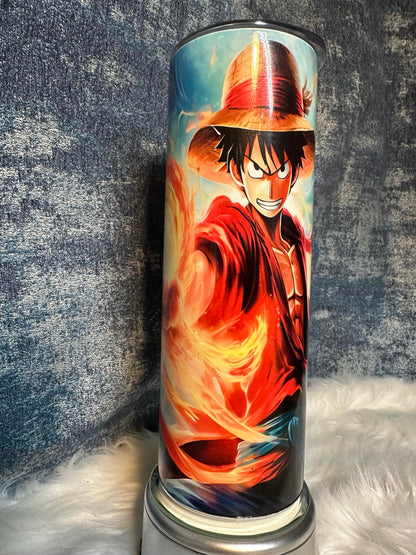 One Piece 20 oz Customizable Travel Tumbler Mug