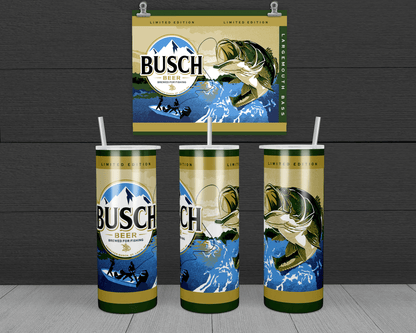 Busch Light Custom Travel Tumbler Mug