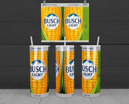 Busch Light Custom Travel Tumbler Mug