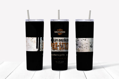 Harley Davidson Custom Travel Tumbler Mug