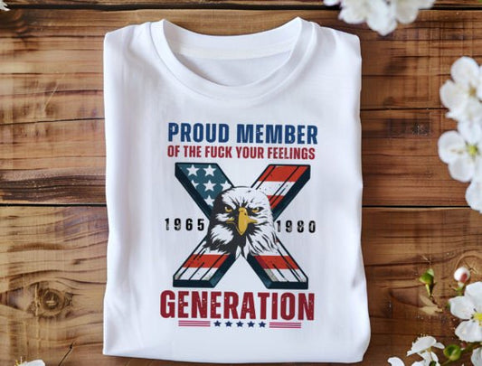 Member of Gen X Eagle Unisex T-Shirt/Hoodie/Sweatshirt