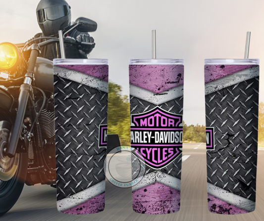 Harley Davidson Custom Travel Tumbler Mug