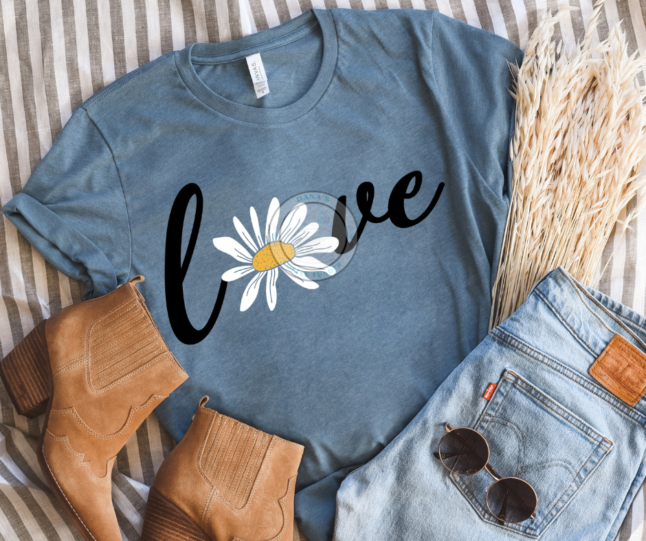 Love with a Daisy T-Shirt