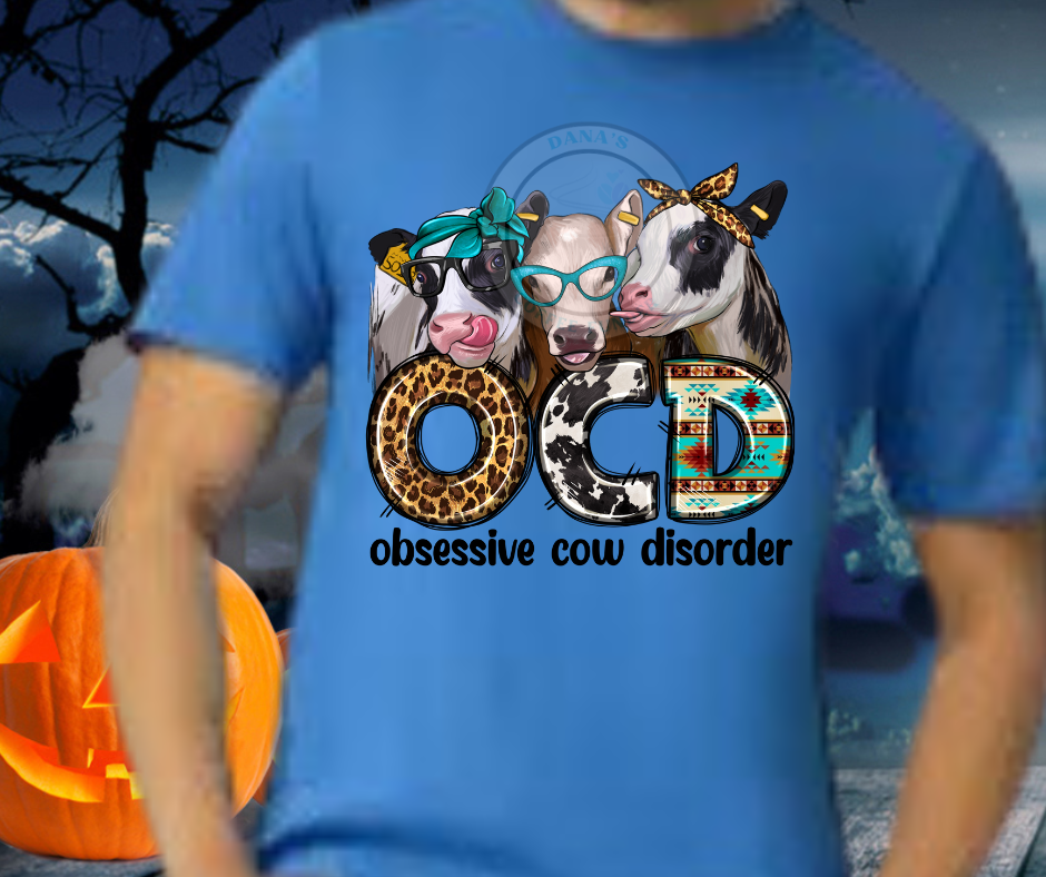 Obsessive Cow Disorder OCD T-Shirt