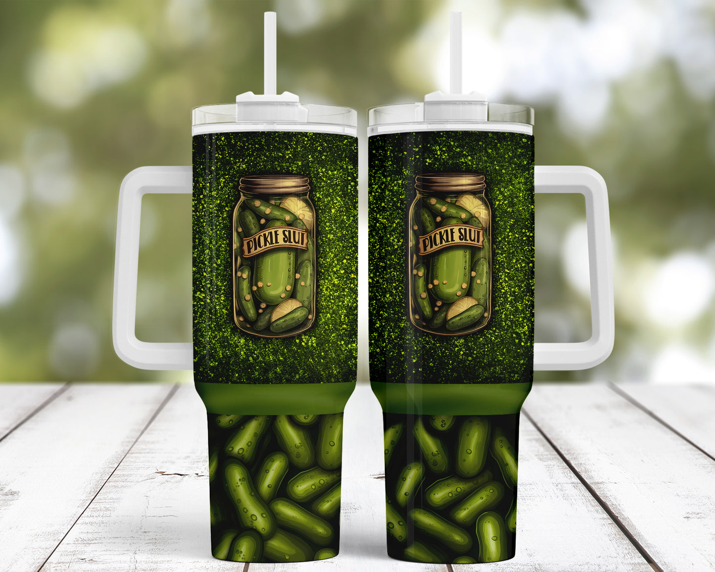 Pickle Slut 40 oz Custom Travel Tumbler Mug