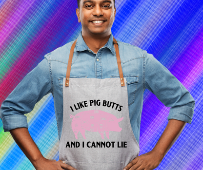 I Like Pig Butts Apron