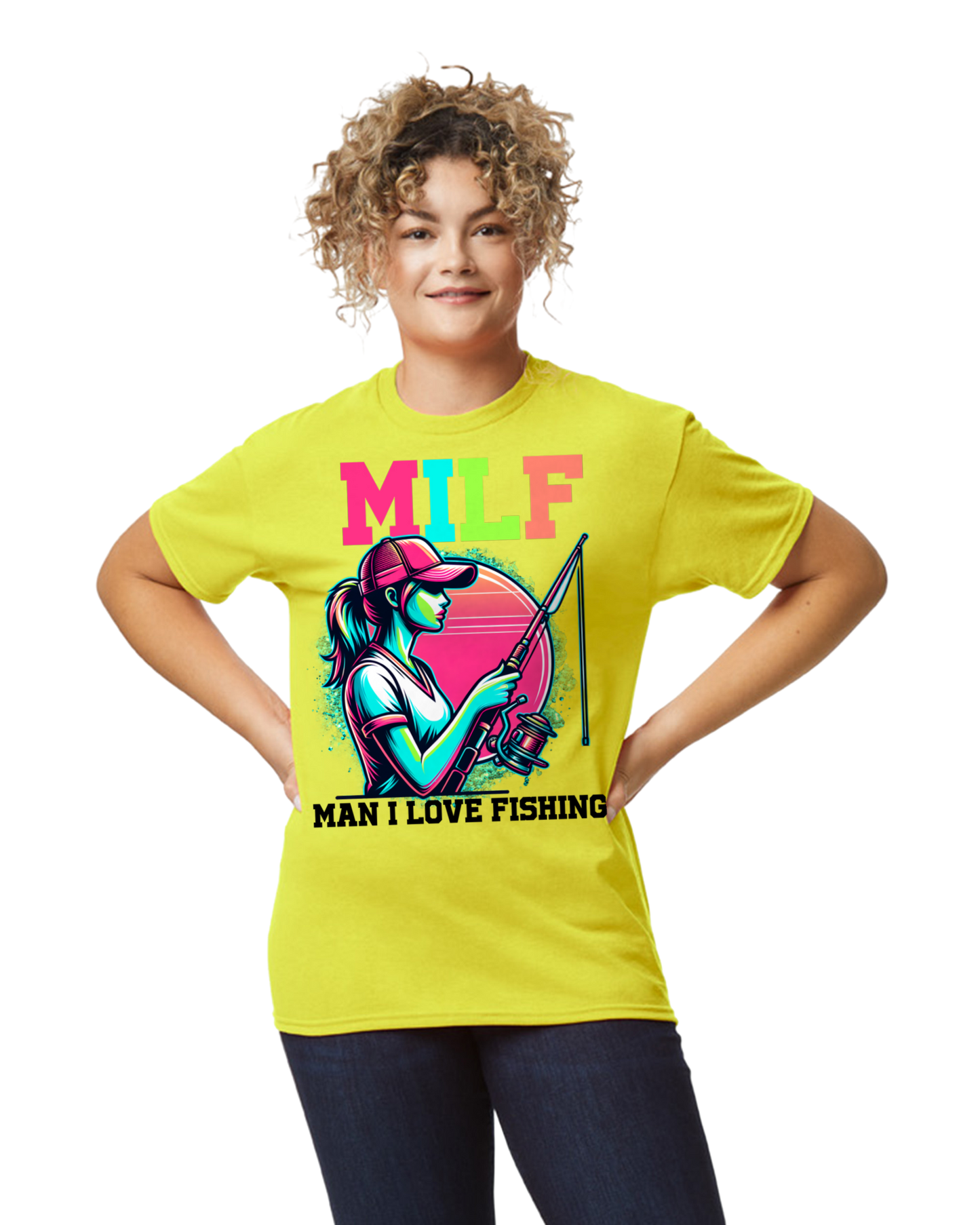 MILF Man I Love Fishing T-Shirt/Hoodie/Sweatshirt/Tank