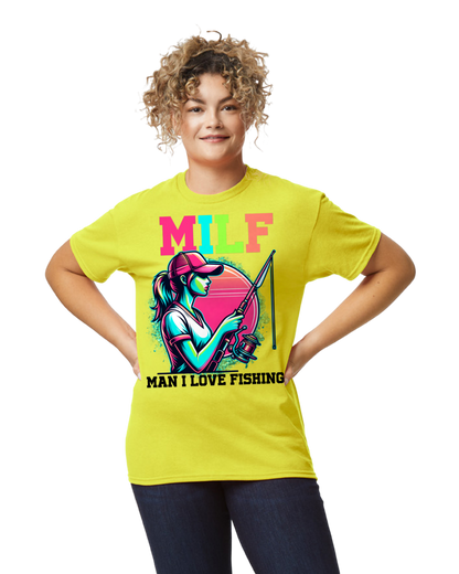 MILF Man I Love Fishing T-Shirt/Hoodie/Sweatshirt/Tank