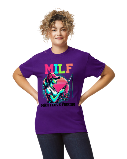 MILF Man I Love Fishing T-Shirt/Hoodie/Sweatshirt/Tank