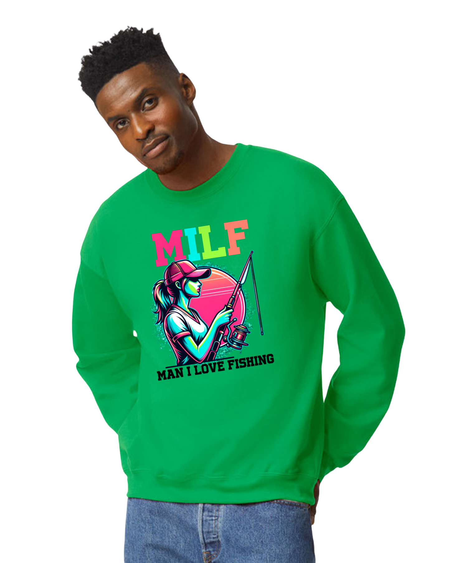 MILF Man I Love Fishing T-Shirt/Hoodie/Sweatshirt/Tank