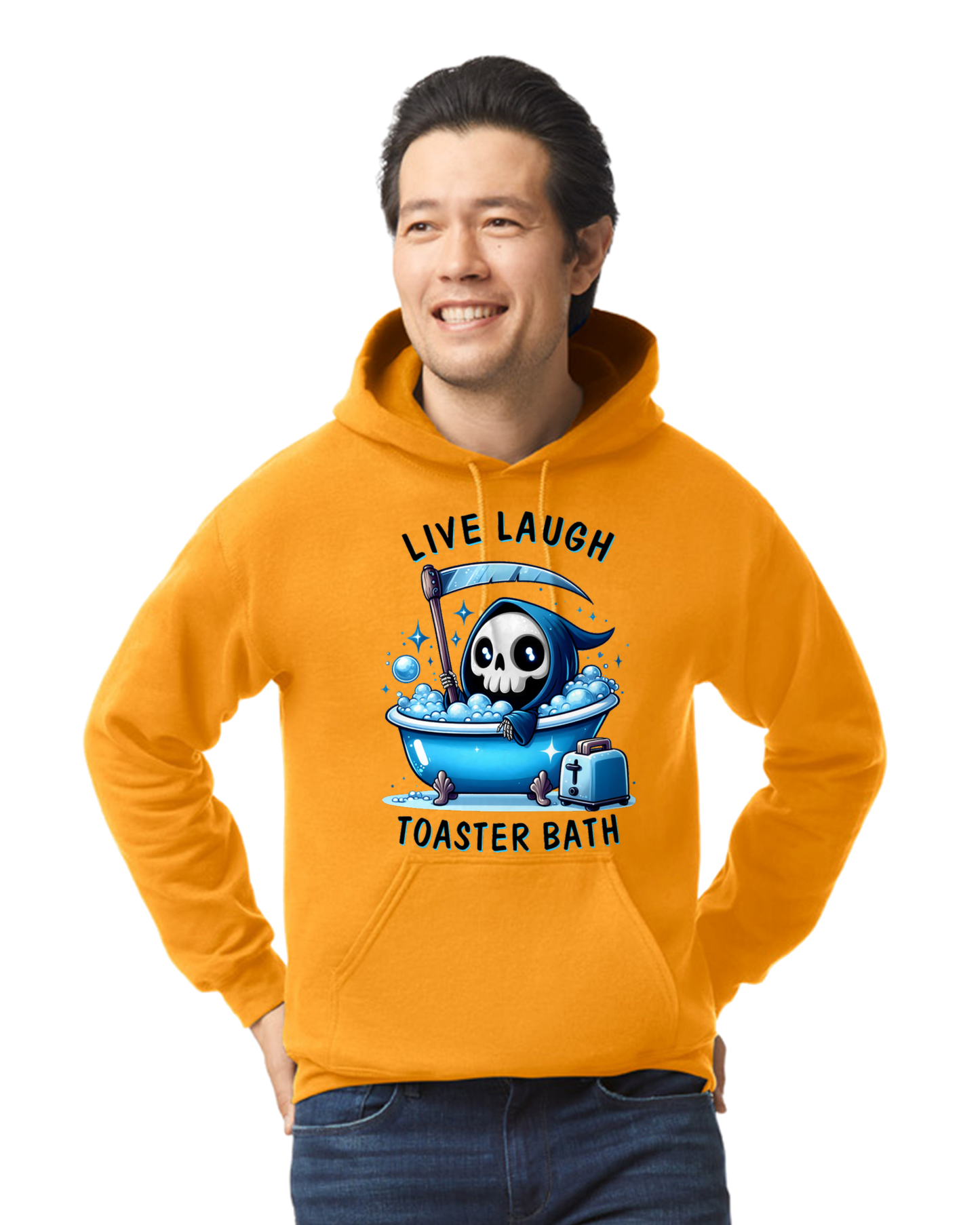 Live, Laugh, Toaster Bath Unisex T-Shirt/Hoodie/Sweatshirt