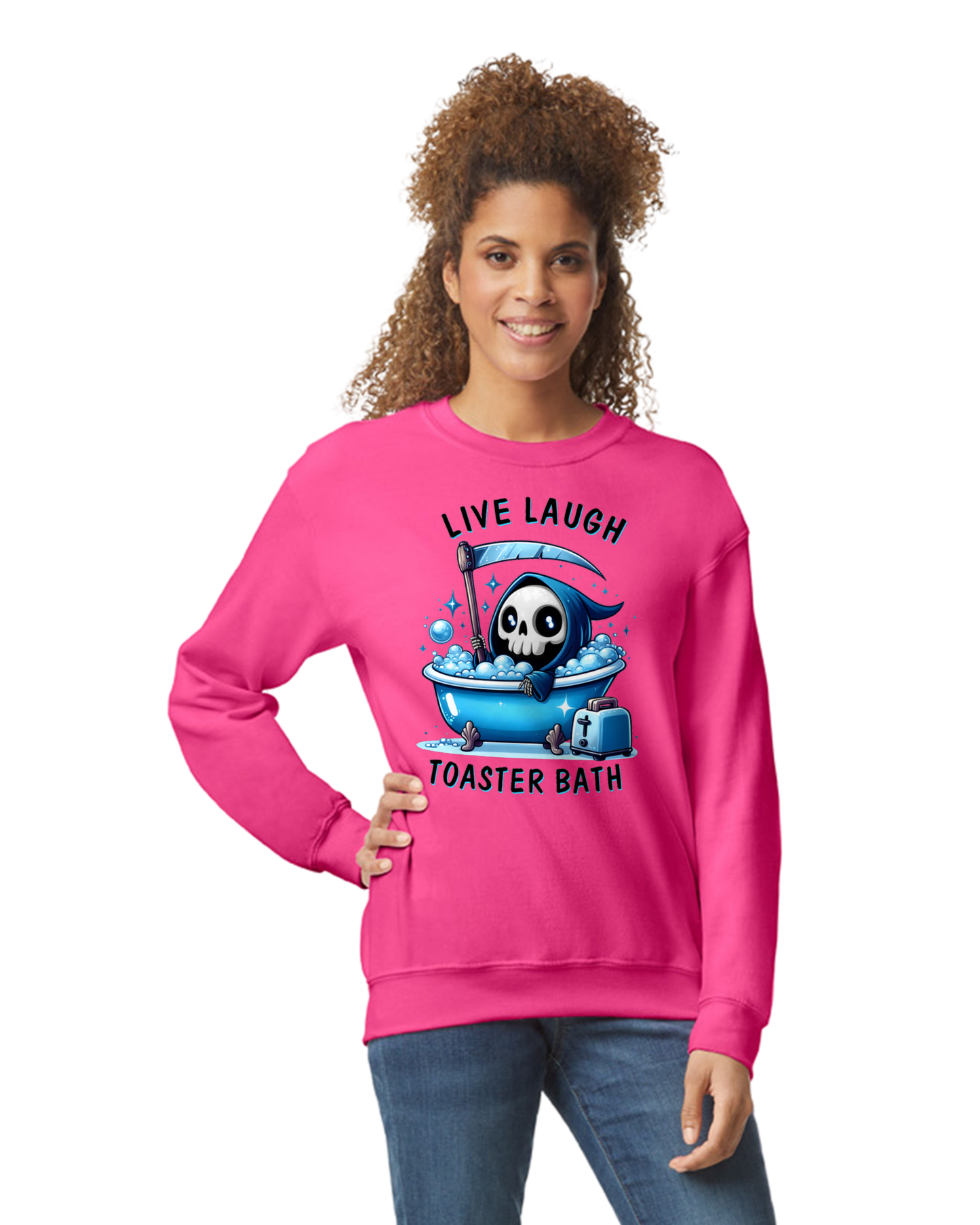 Live, Laugh, Toaster Bath Unisex T-Shirt/Hoodie/Sweatshirt