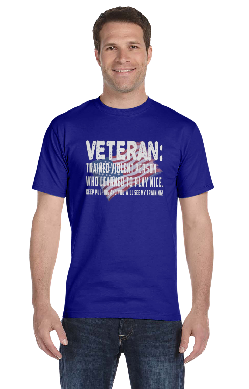 Veteran: Trained Violent Person Unisex T-Shirt/Hoodie/Sweatshirt