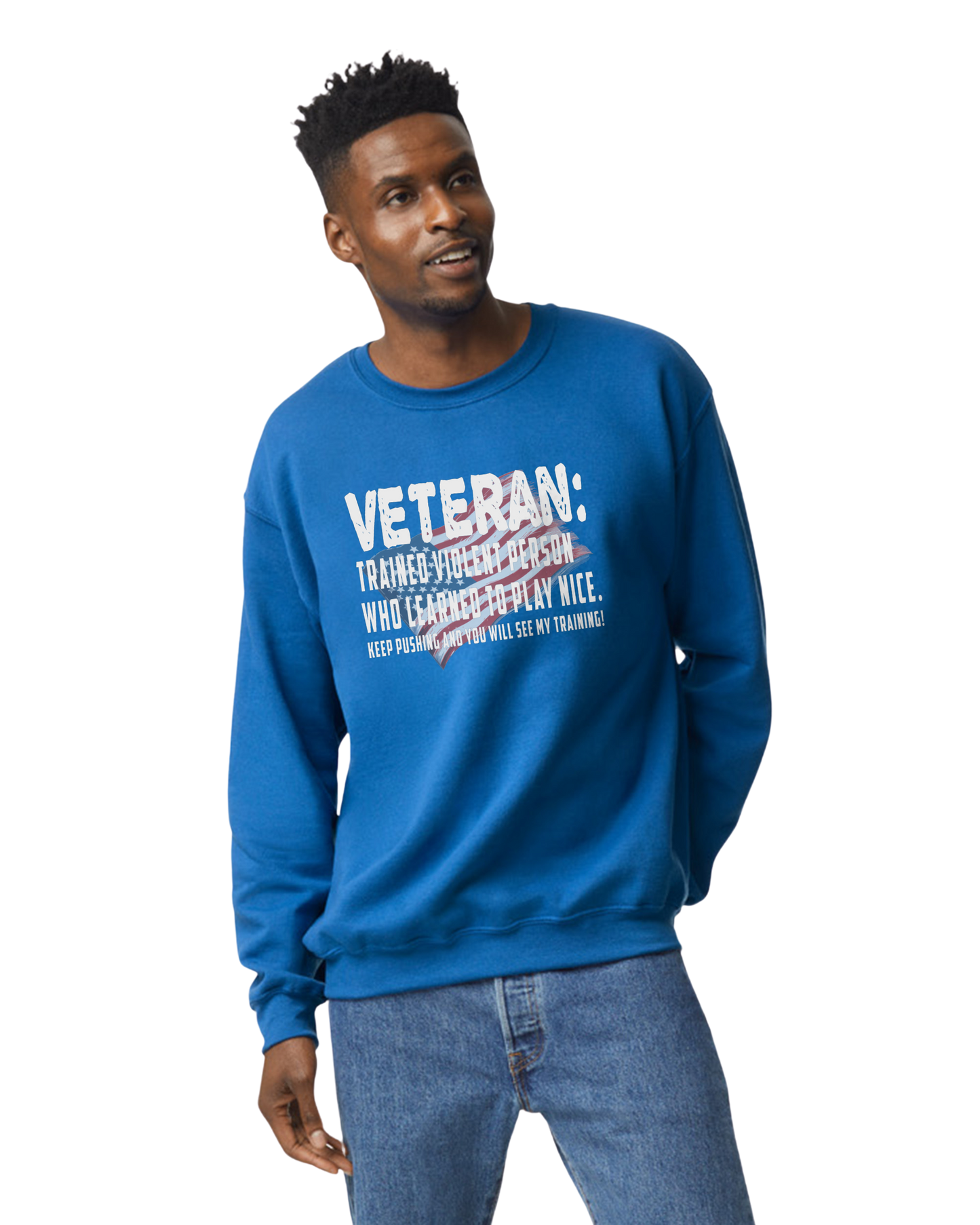 Veteran: Trained Violent Person Unisex T-Shirt/Hoodie/Sweatshirt