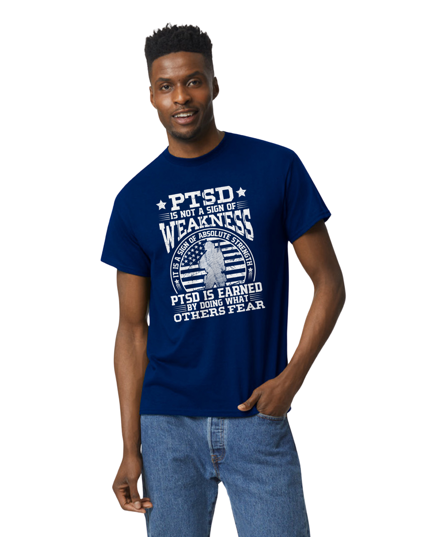 PTSD is NOT A Weakness Unisex T-Shirt/Hoodie/Sweatshirt