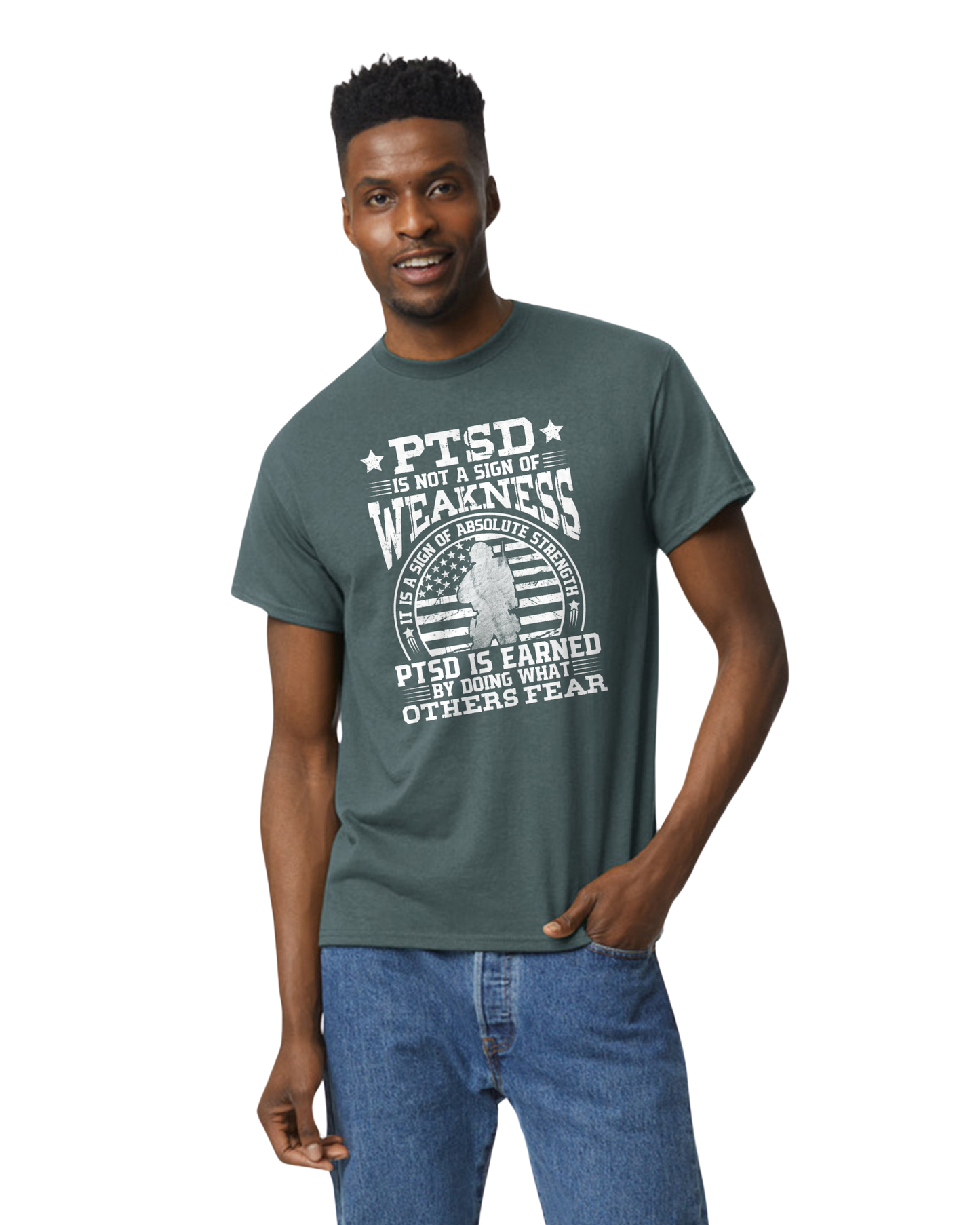 PTSD is NOT A Weakness Unisex T-Shirt/Hoodie/Sweatshirt