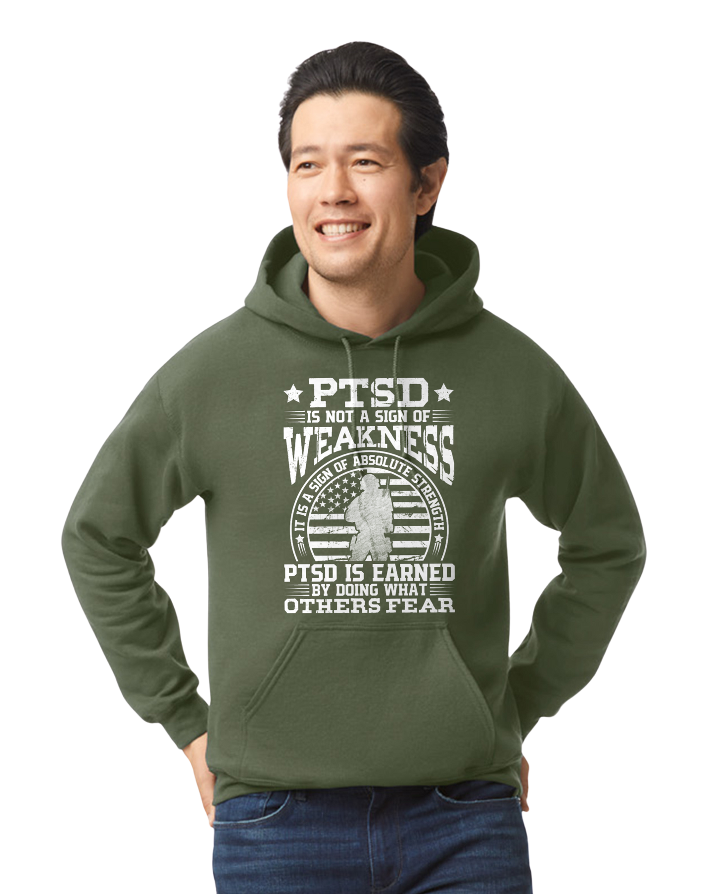 PTSD is NOT A Weakness Unisex T-Shirt/Hoodie/Sweatshirt