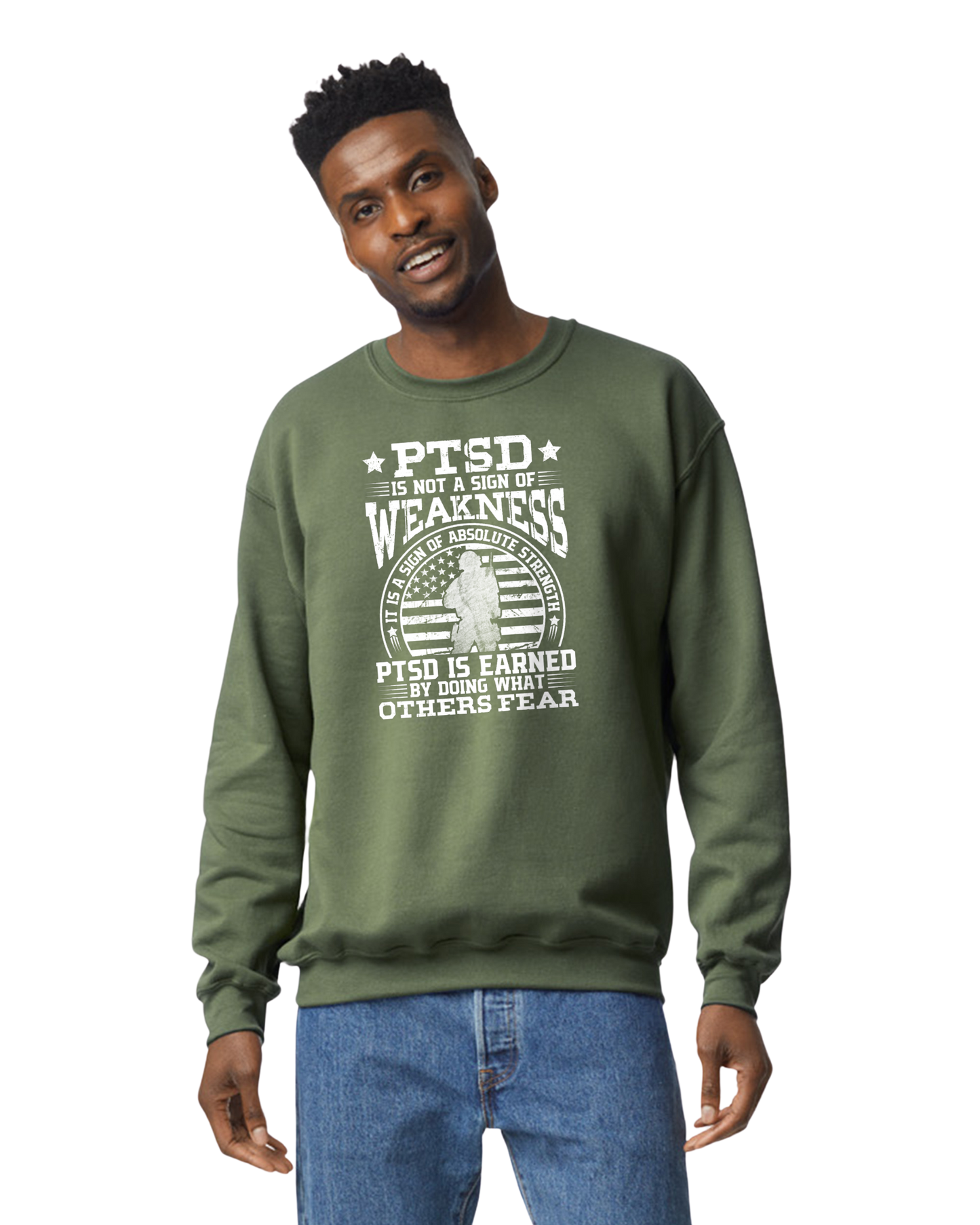 PTSD is NOT A Weakness Unisex T-Shirt/Hoodie/Sweatshirt