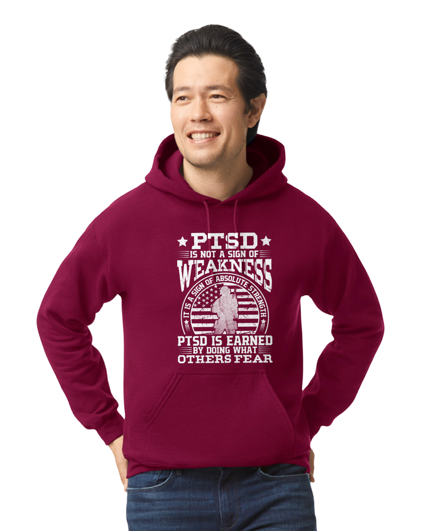 PTSD is NOT A Weakness Unisex T-Shirt/Hoodie/Sweatshirt