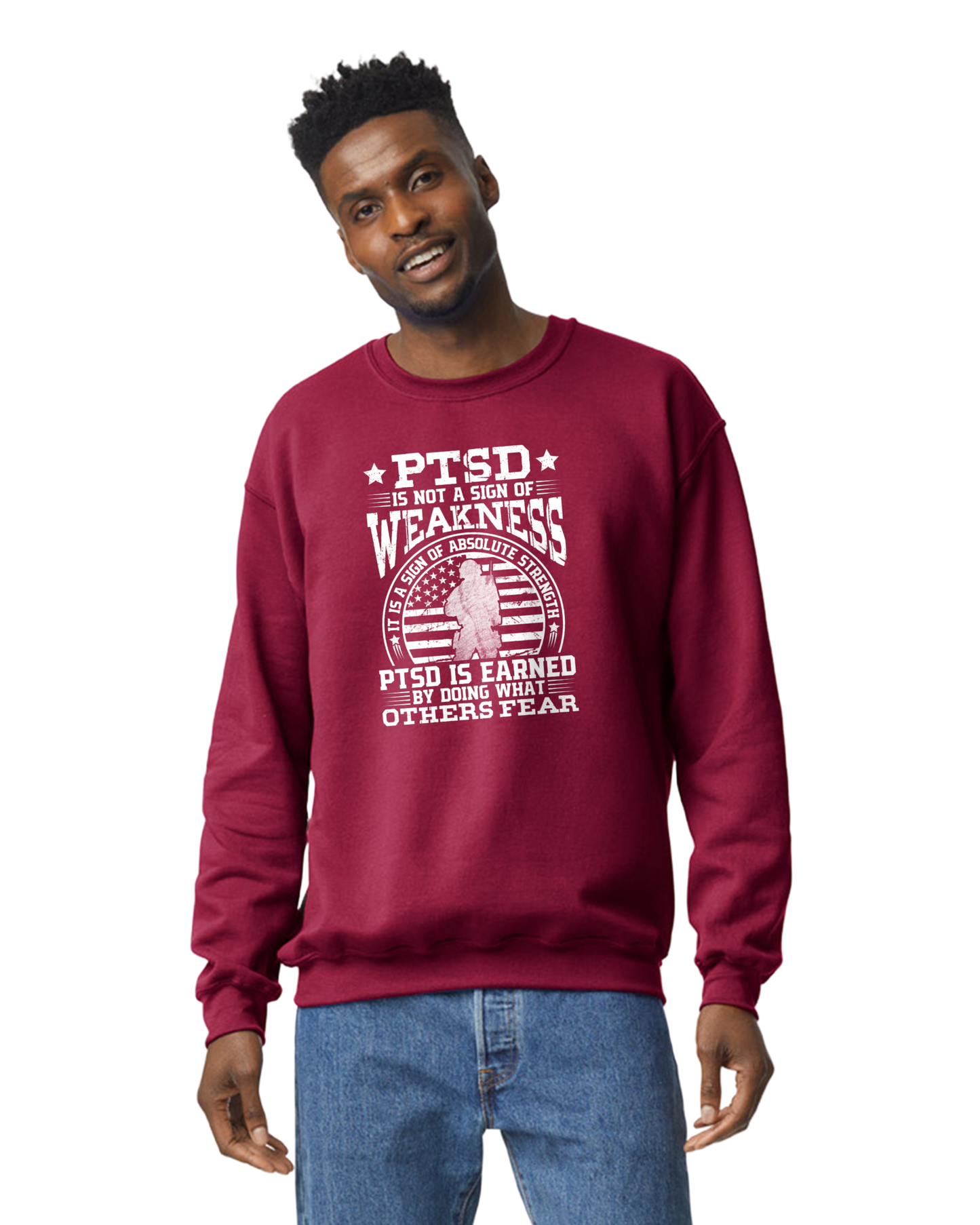 PTSD is NOT A Weakness Unisex T-Shirt/Hoodie/Sweatshirt