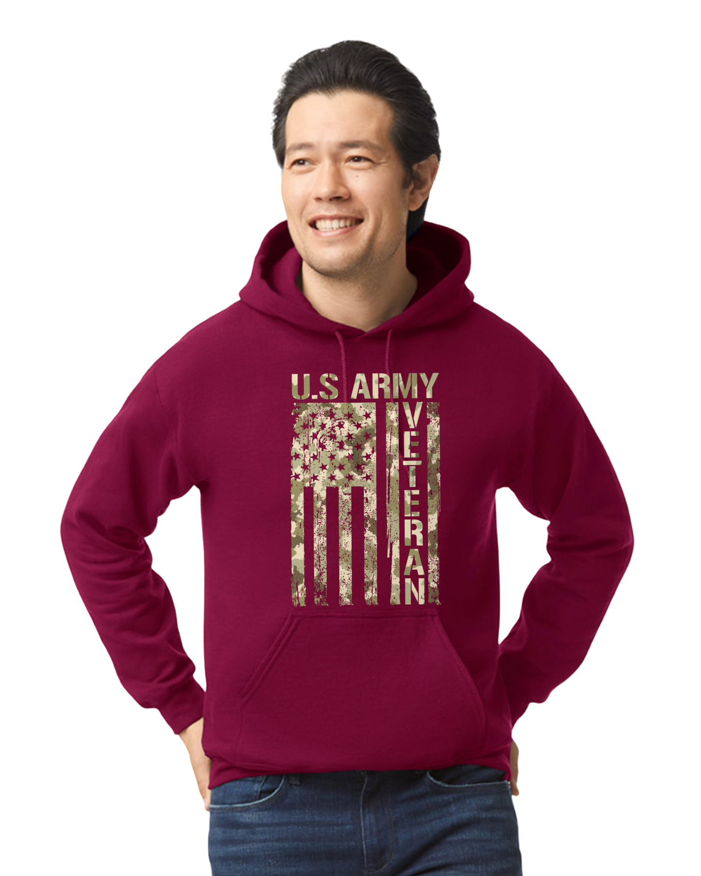 U.S. Veteran Camo Unisex T-Shirt/Hoodie/Sweatshirt