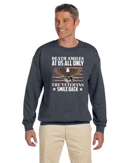 Death Smiles at us All, Only a Veteran Smiles Back Unisex T-Shirt/Hoodie/Sweatshirt