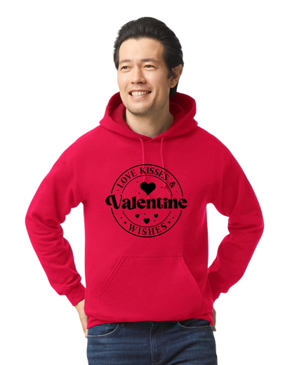 Love, Kisses, Valentine Wishes Unisex T-Shirt/Hoodie/Sweatshirt