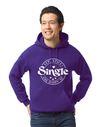 Single and Happy AF Valentine's Day Unisex T-Shirt/Hoodie/Sweatshirt