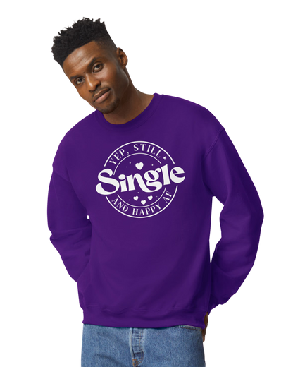 Single and Happy AF Valentine's Day Unisex T-Shirt/Hoodie/Sweatshirt