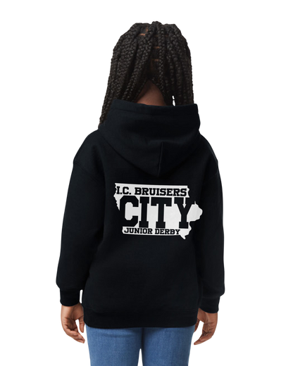 I. C. Bruiser's Junior Roller Derby Personalized Hoodie - Youth