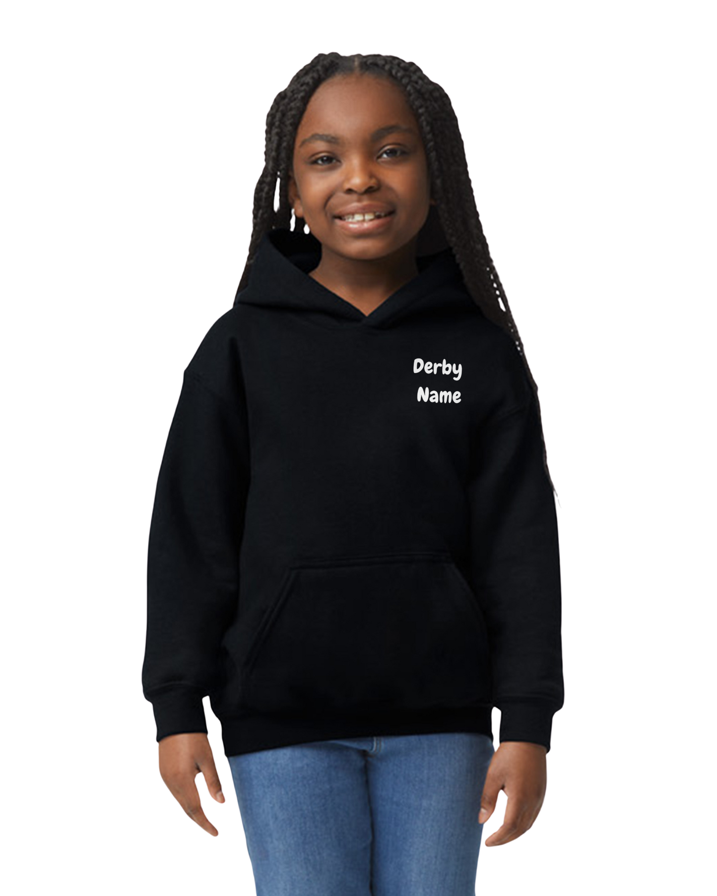 I. C. Bruiser's Junior Roller Derby Personalized Hoodie - Youth