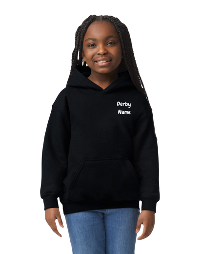 I. C. Bruiser's Junior Roller Derby Personalized Hoodie - Youth