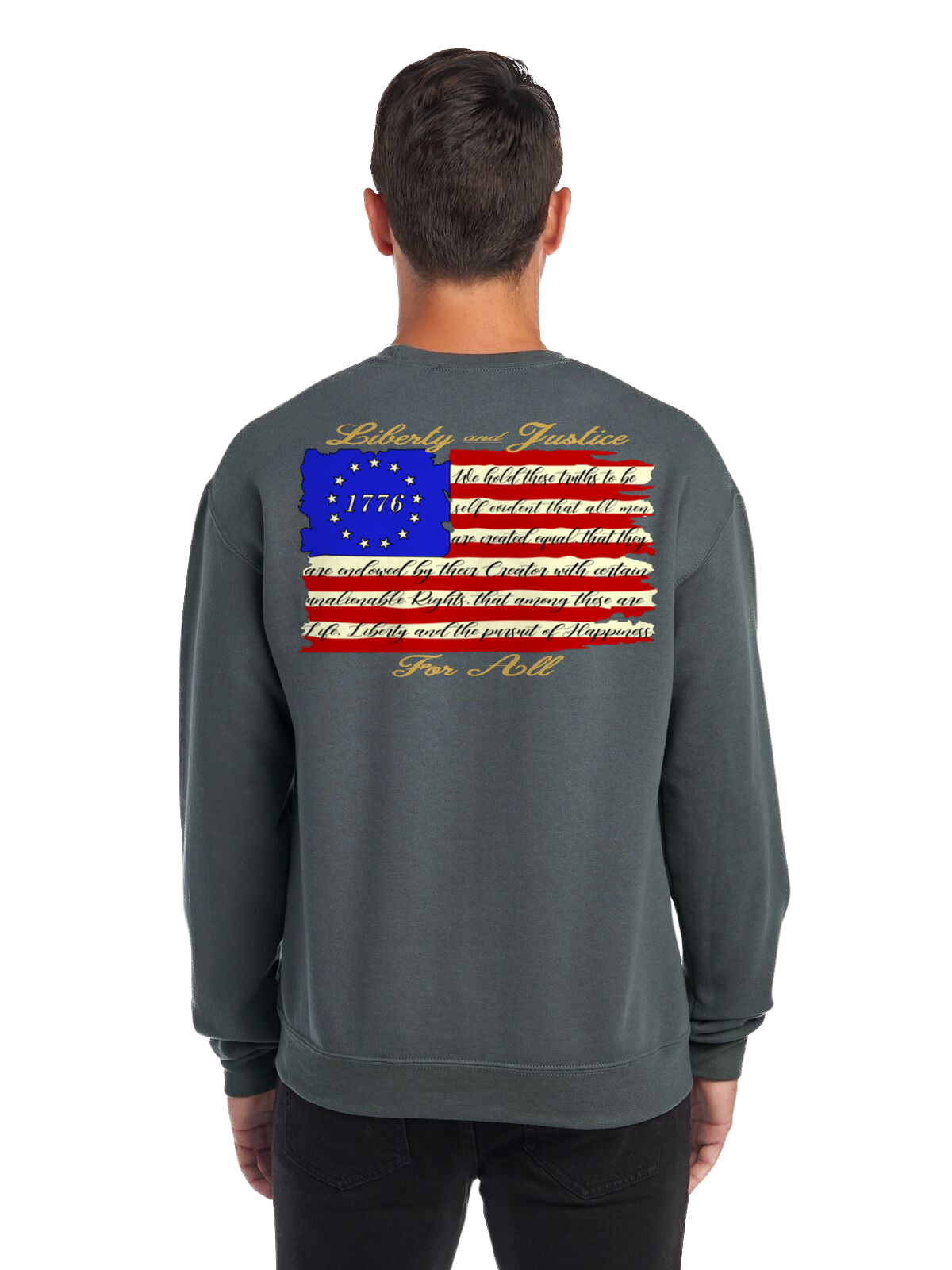 Liberty & Justice For All 1776 T-Shirt/Hoodie/Sweatshirt