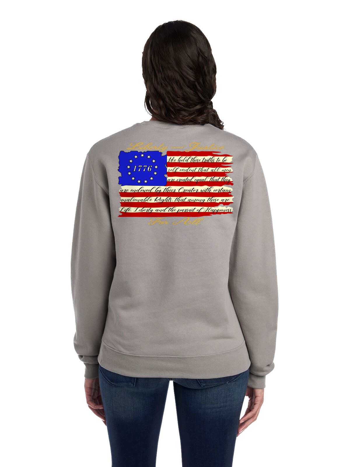 Liberty & Justice For All 1776 T-Shirt/Hoodie/Sweatshirt