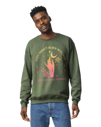 They Didn't Burn Witches, They Burned Women 2 sided T-Shirt/Hoodie/Sweatshirt