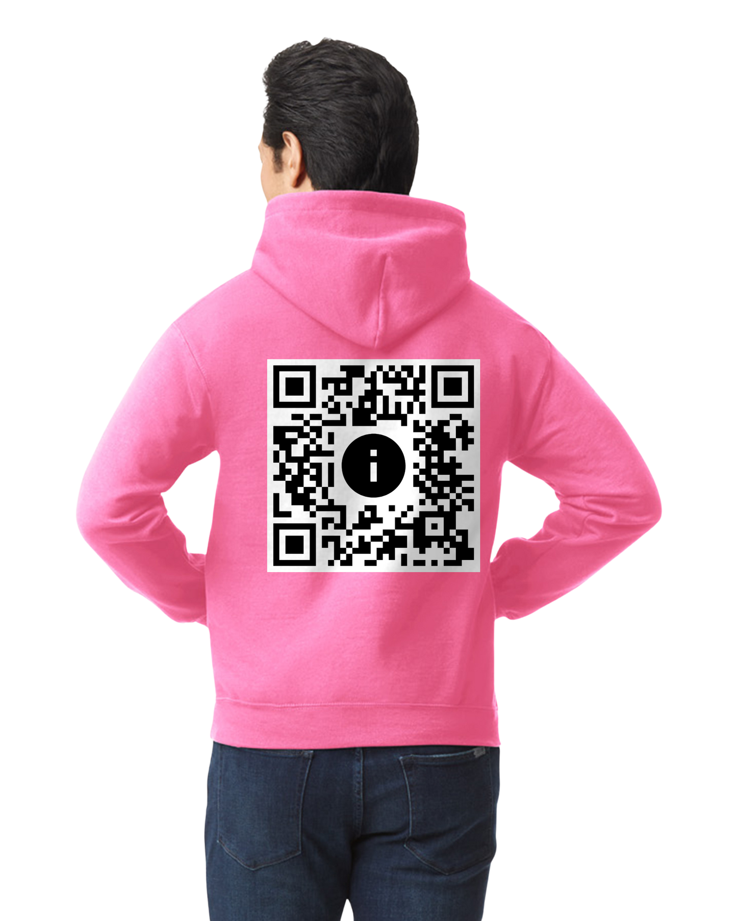 Finger Salute QR Code T-Shirt/Hoodie/Sweatshirt